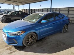 Salvage cars for sale at Anthony, TX auction: 2018 Hyundai Elantra SEL