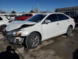 Toyota salvage cars for sale: 2015 Toyota Camry LE