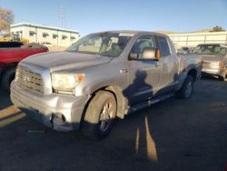 Toyota Tundra Double cab Limited salvage cars for sale: 2007 Toyota Tundra Double Cab Limited