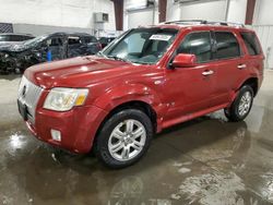 Mercury salvage cars for sale: 2008 Mercury Mariner Premier