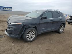 Carros salvage sin ofertas aún a la venta en subasta: 2016 Jeep Cherokee Limited