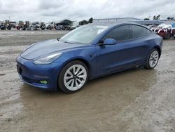 Salvage cars for sale at San Diego, CA auction: 2021 Tesla Model 3