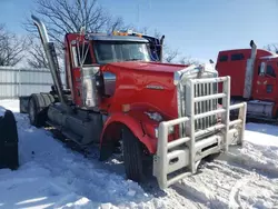 Salvage trucks for sale at Avon, MN auction: 2022 Kenworth Construction W900