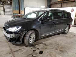 Salvage cars for sale at Eldridge, IA auction: 2018 Chrysler Pacifica Touring L