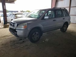 Salvage cars for sale from Copart American Canyon, CA: 2004 Honda Pilot EXL