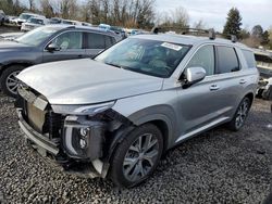 Salvage cars for sale at auction: 2021 Hyundai Palisade Limited