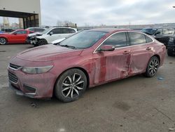 Salvage cars for sale at Kansas City, KS auction: 2018 Chevrolet Malibu LT