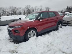 Chevrolet salvage cars for sale: 2021 Chevrolet Trailblazer LS