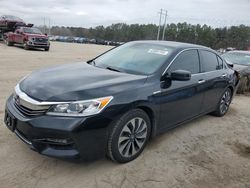 Honda salvage cars for sale: 2017 Honda Accord Hybrid EXL