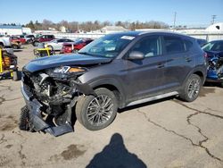 Salvage cars for sale at Pennsburg, PA auction: 2021 Hyundai Tucson Limited