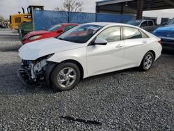 Salvage cars for sale at Riverview, FL auction: 2021 Hyundai Elantra SE