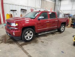 2018 Chevrolet Silverado K1500 LTZ en venta en Mcfarland, WI