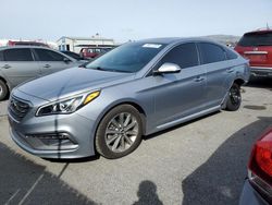 Salvage cars for sale at San Martin, CA auction: 2017 Hyundai Sonata Sport