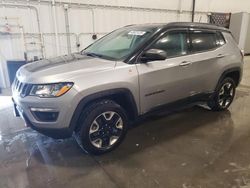 Salvage cars for sale at Avon, MN auction: 2018 Jeep Compass Trailhawk