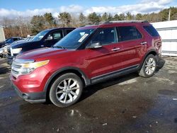 Salvage cars for sale at Exeter, RI auction: 2014 Ford Explorer XLT