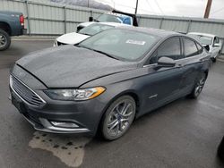 Vehiculos salvage en venta de Copart Magna, UT: 2017 Ford Fusion SE Hybrid