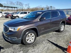 Salvage cars for sale at Spartanburg, SC auction: 2019 GMC Acadia SLE