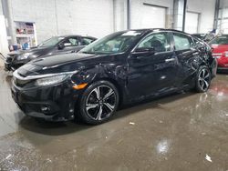 Salvage cars for sale at auction: 2016 Honda Civic Touring