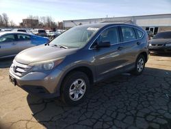 Salvage cars for sale at New Britain, CT auction: 2014 Honda CR-V LX