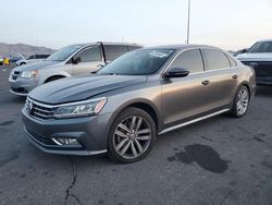 Vehiculos salvage en venta de Copart North Las Vegas, NV: 2017 Volkswagen Passat SEL Premium