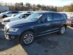 Salvage cars for sale at Exeter, RI auction: 2015 Audi Q5 Premium Plus