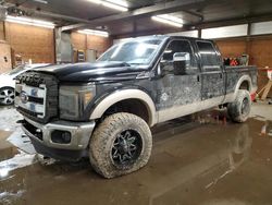 Salvage cars for sale at Ebensburg, PA auction: 2011 Ford F350 Super Duty