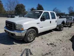 Salvage trucks for sale at Madisonville, TN auction: 2002 Ford F250 Super Duty