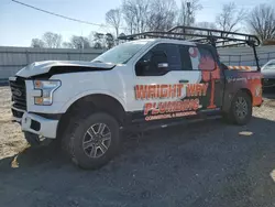 Salvage trucks for sale at Gastonia, NC auction: 2016 Ford F150 Supercrew