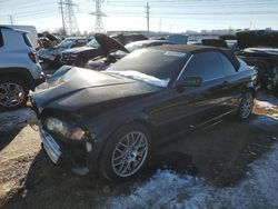 Salvage cars for sale at Elgin, IL auction: 2002 BMW 325 CI