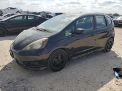 Salvage cars for sale at San Antonio, TX auction: 2013 Honda FIT Sport