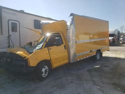 Salvage trucks for sale at Augusta, GA auction: 2022 GMC Savana Cutaway G3500