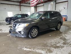 Salvage cars for sale at Albany, NY auction: 2015 Nissan Pathfinder S