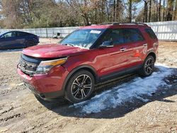 Salvage cars for sale at Knightdale, NC auction: 2013 Ford Explorer Sport