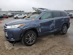 Salvage cars for sale from Copart Harleyville, SC: 2018 Toyota Highlander SE