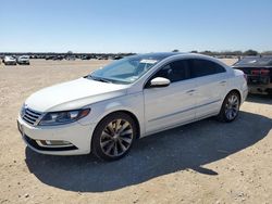 Salvage cars for sale at San Antonio, TX auction: 2013 Volkswagen CC VR6 4MOTION