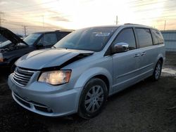 Salvage cars for sale at Elgin, IL auction: 2011 Chrysler Town & Country Touring L