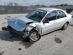 Salvage cars for sale at Orlando, FL auction: 1997 Ford Escort LX