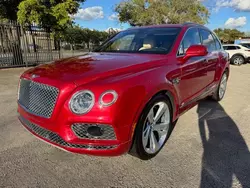 Salvage cars for sale at Opa Locka, FL auction: 2017 Bentley Bentayga