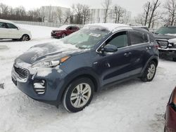 Salvage cars for sale at Central Square, NY auction: 2018 KIA Sportage LX