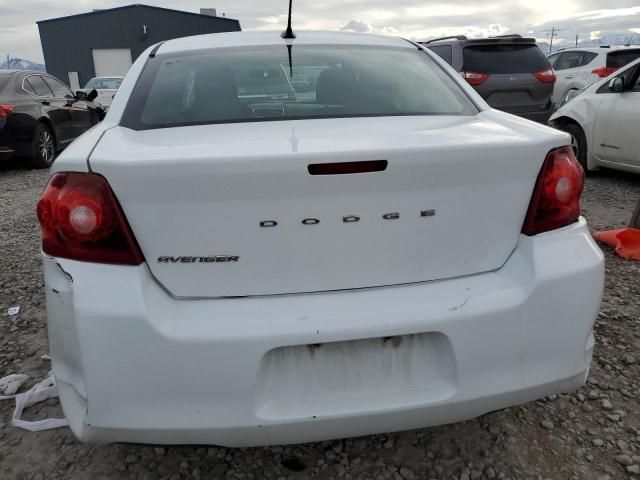 2013 Dodge Avenger SE