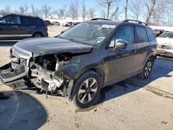 Subaru salvage cars for sale: 2018 Subaru Forester 2.5I Premium