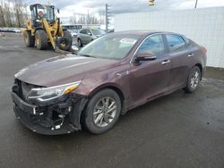 Salvage cars for sale at Portland, OR auction: 2019 KIA Optima LX