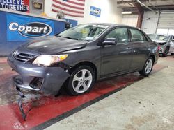 Salvage cars for sale at Angola, NY auction: 2013 Toyota Corolla Base