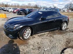 Salvage cars for sale at Hillsborough, NJ auction: 2011 Infiniti G37 Base