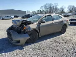 Salvage cars for sale at Gastonia, NC auction: 2018 Toyota Corolla L