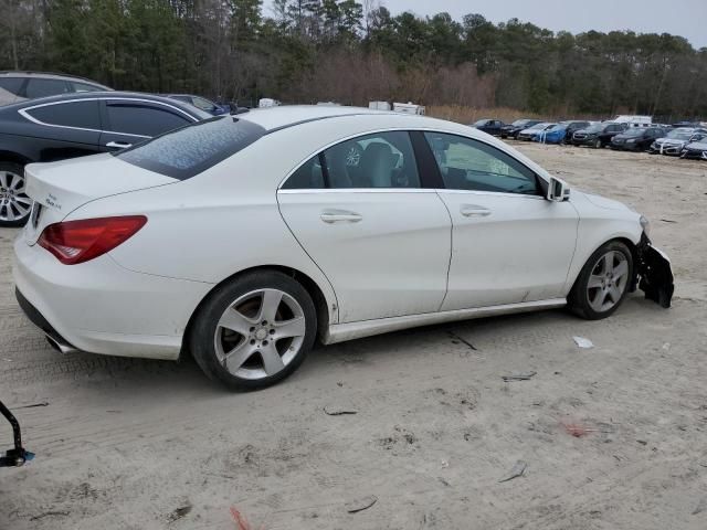 2015 Mercedes-Benz CLA 250 4matic