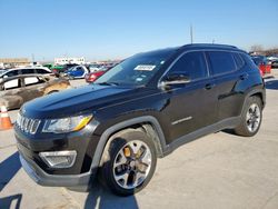 SUV salvage a la venta en subasta: 2018 Jeep Compass Limited