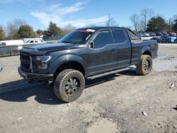 Salvage trucks for sale at Madisonville, TN auction: 2015 Ford F150 Super Cab