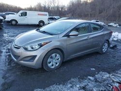 Salvage cars for sale at Marlboro, NY auction: 2016 Hyundai Elantra SE