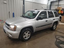 Chevrolet Trailblazer ls salvage cars for sale: 2004 Chevrolet Trailblazer LS